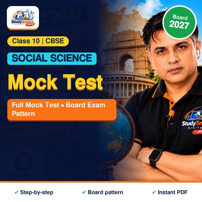 Class 10 SS Mock Test 2027