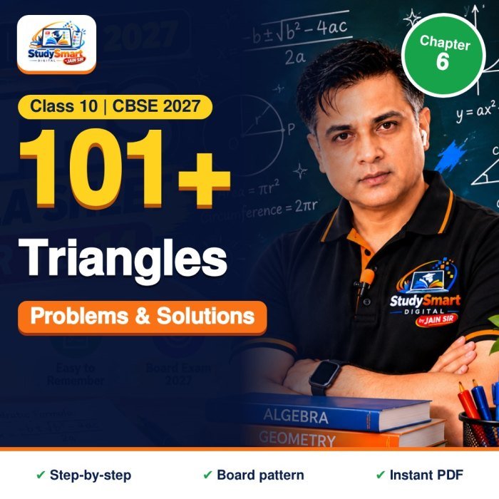 101+ Triangles Problems & Solutions
