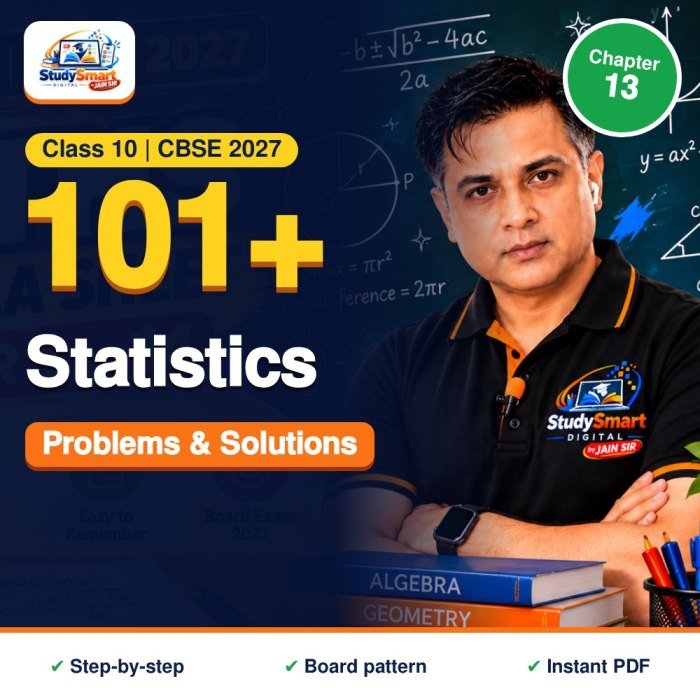 101+ Statistics Problems & Solutions